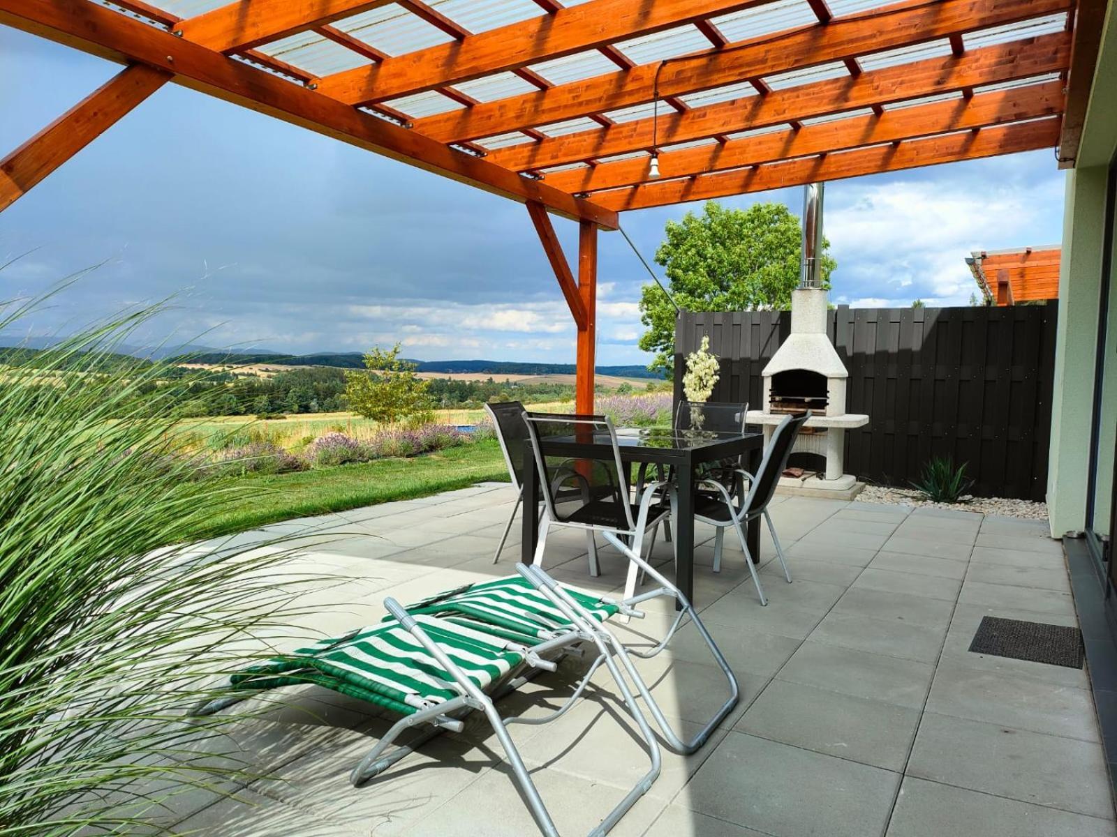 הוילה Příbram Panorama House Brdy מראה חיצוני תמונה