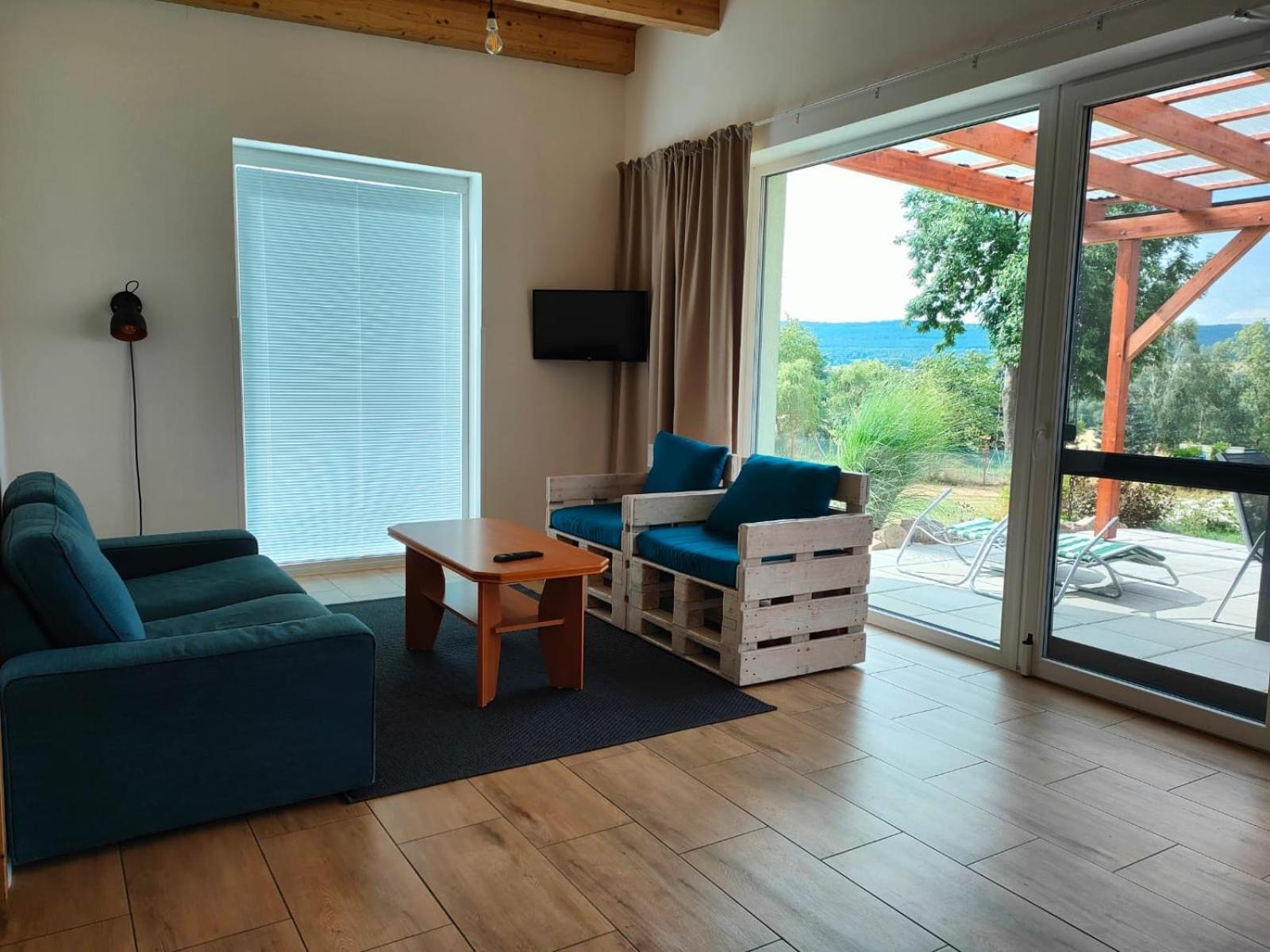 הוילה Příbram Panorama House Brdy מראה חיצוני תמונה