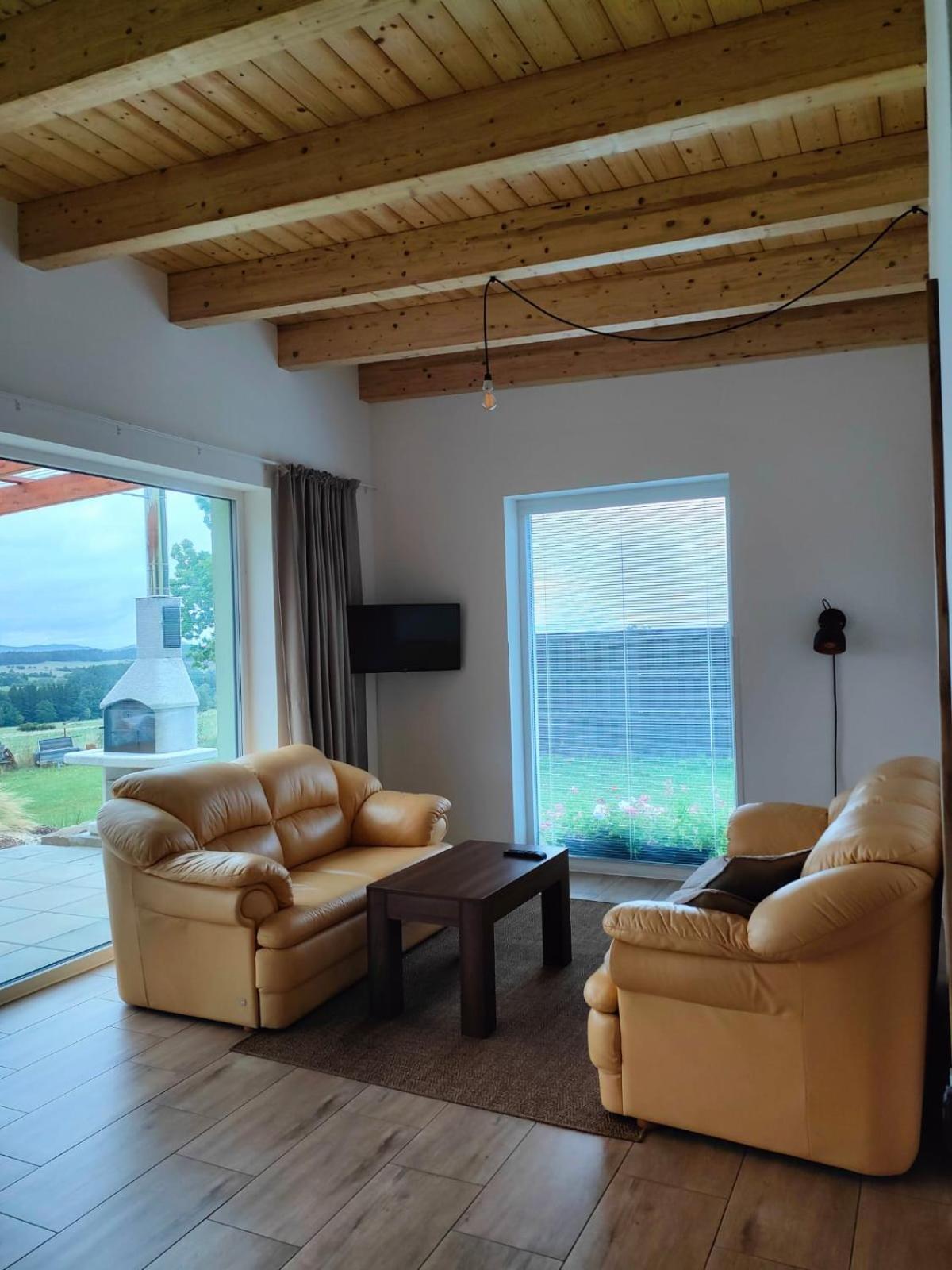 הוילה Příbram Panorama House Brdy מראה חיצוני תמונה