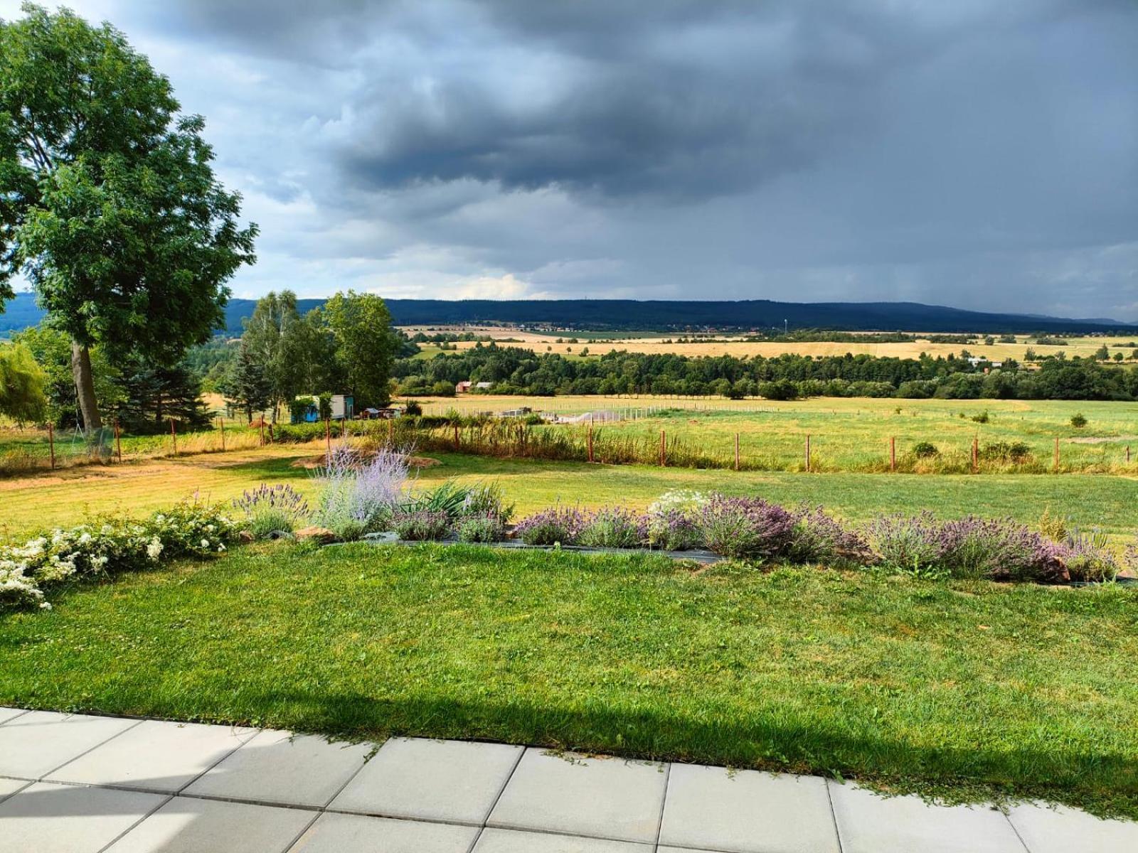 הוילה Příbram Panorama House Brdy חדר תמונה